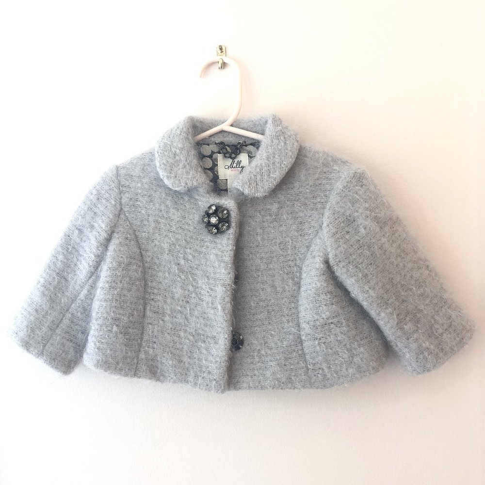 Milly Minis Mohair Coat